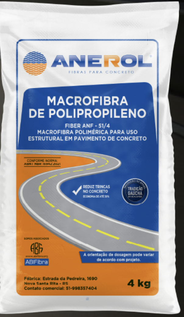 Anerol Macro — Reforço estrutural do concreto